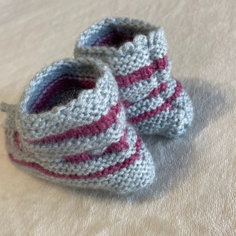 Handmade Wool Socks Baby - Picture 3 of 4